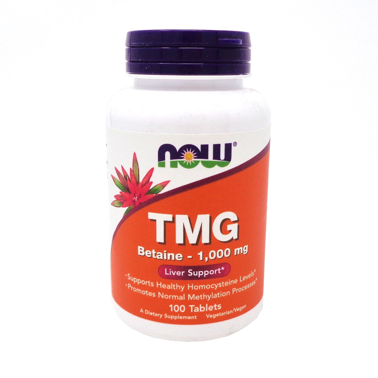 TMG (Trimethylglycine) 1000 mg by Now Foods 100 Tablets
