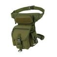 thumbnail image 3 of Bolsa de pierna de tela Oxford, portátil, con correa ajustable, para senderismo al aire libre Verde, 3 of 8