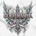 thumbnail image 2 of Goth Good Karma Filagree Cross Hoodie Sweatshirt Women Men Brisco Brands M, 2 of 6