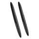thumbnail image 2 of Protectores de borde de puerta de coche - 2 tiras protectoras de PVC para evitar arañazos, estilo fibra de carbono negra de 13" x 1,5" para coches, SUVs, camiones, 2 of 8