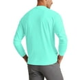 thumbnail image 2 of Ma Croix Mens Lightweight Casual Premium Comfort Crew Neck Collar Long Sleeve T-Shirt, 2 of 7