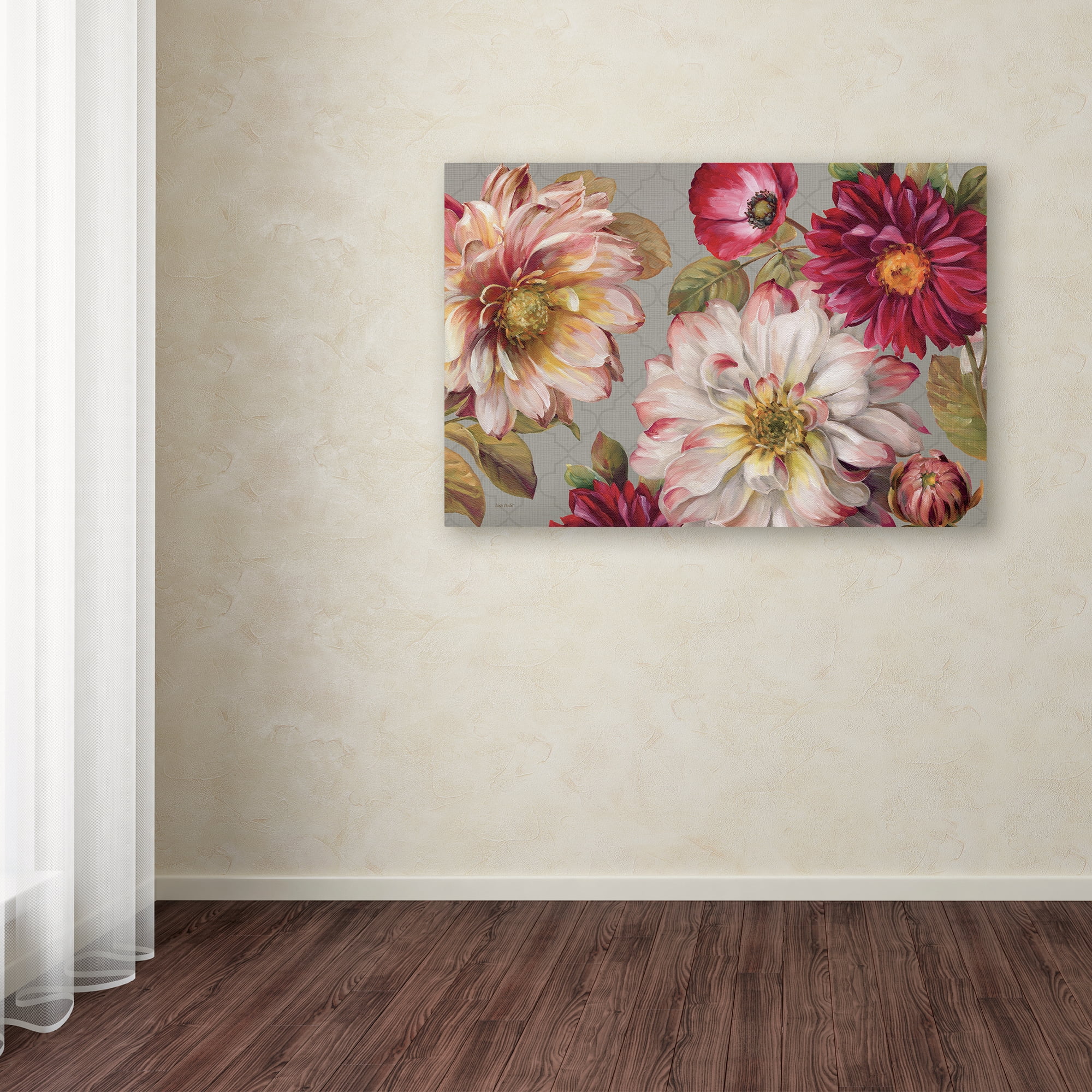 Lisa Audit 'Classically Beautiful I' Canvas Art