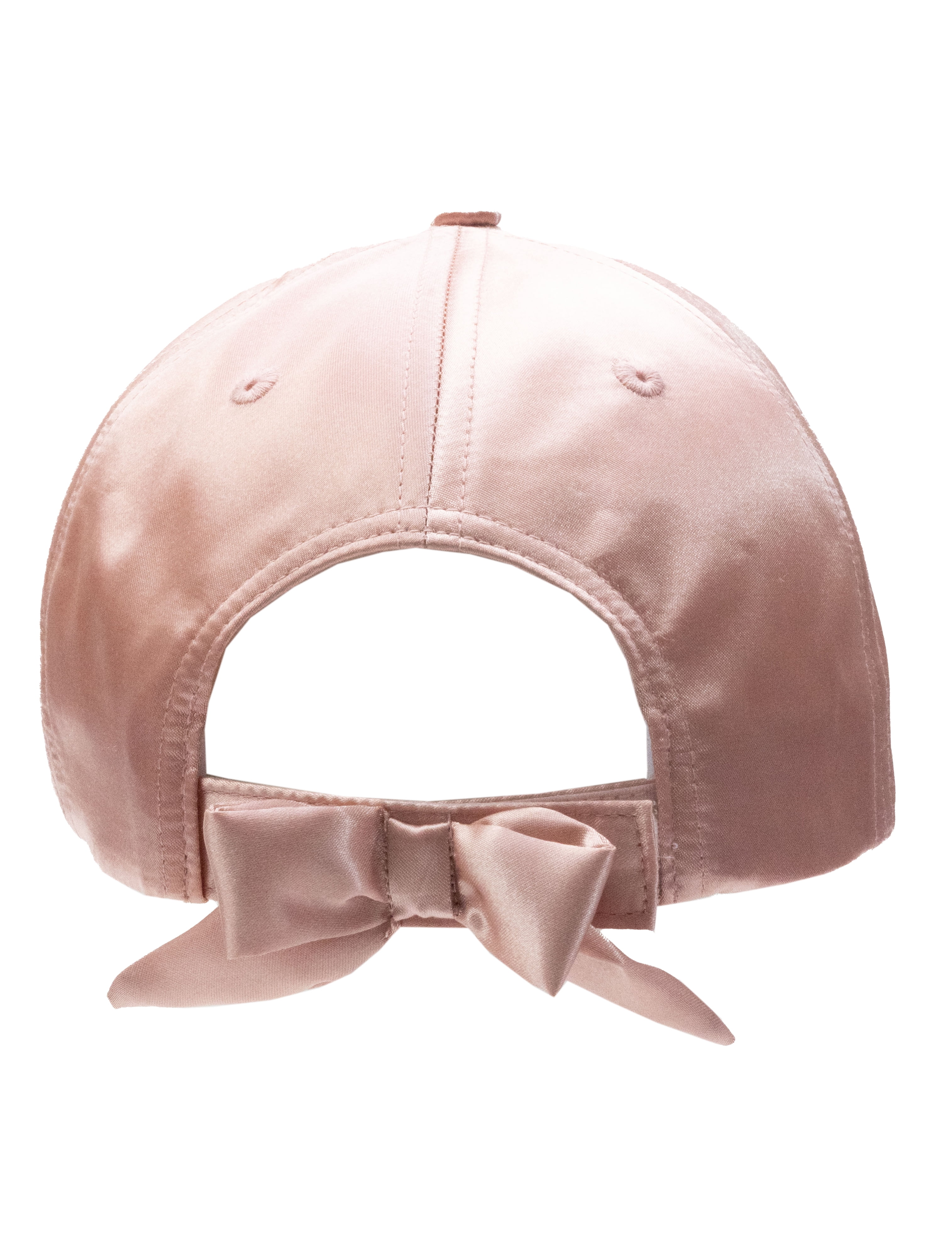 Wonder Nation Girls Satin Heart Baseball Hat One Size Fits Most