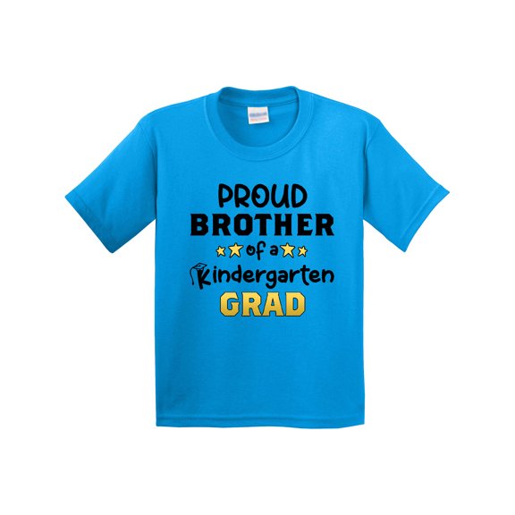 Inktastic Proud Brother of a Kindergarten Grad Youth T-Shirt