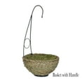 thumbnail image 2 of House of Silk Flowers Artificial Red Azalea Hanging Basket, 2 of 5