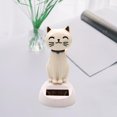 thumbnail image 3 of Sor linda cabeza temblorosa pequeña de gato Oficina en hogar Oficina tablero de instrumentos del coche Bobble Head muñeca baile jugue CUTICAT muñeca de figura de baile, 3 of 8