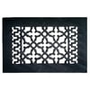 Acorn Manufacturing Gl3g 6" X 10" Cast Iron Decorative Register - Black