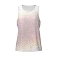 thumbnail image 4 of Easygdp Glitter Light Pearl Men's Tank Top, Sleeveless Muscle T Shirts, Breathable, Quick-Dry, Loose for Gym, Running, Fitness - Small, 4 of 9