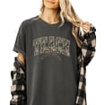 thumbnail image 2 of Teach Camo Varsity T-Shirt for Women - Coquette Bow Graphic Tee - Camouflage Teacher Shirt Pepper Shirt Adult 2X-Large, 2 of 7