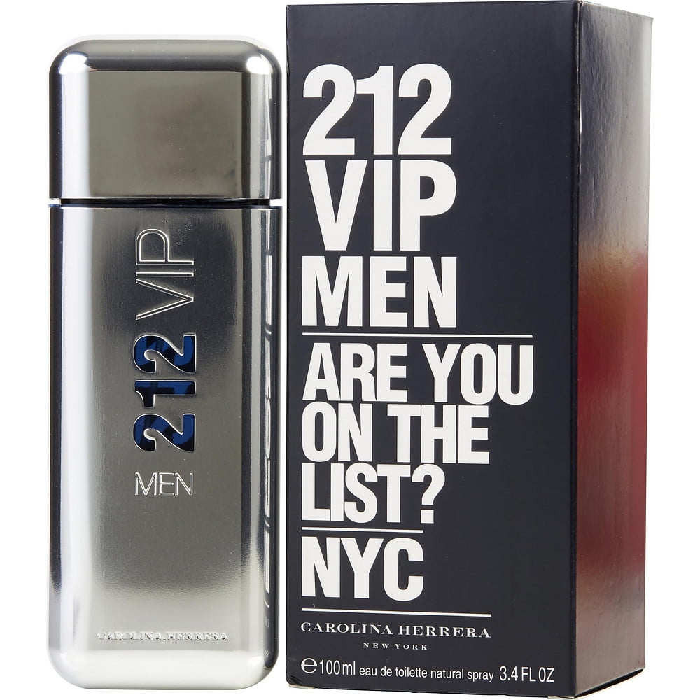 212 VIP Men by Carolina Herrera EDT Spray, Tester - 3.4 oz bottle