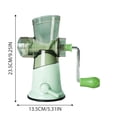 thumbnail image 3 of Creatine Manual Function Vegetable Chopper Hand Cranked Meat Grinder Household Chopper Purpose Manual, 3 of 7