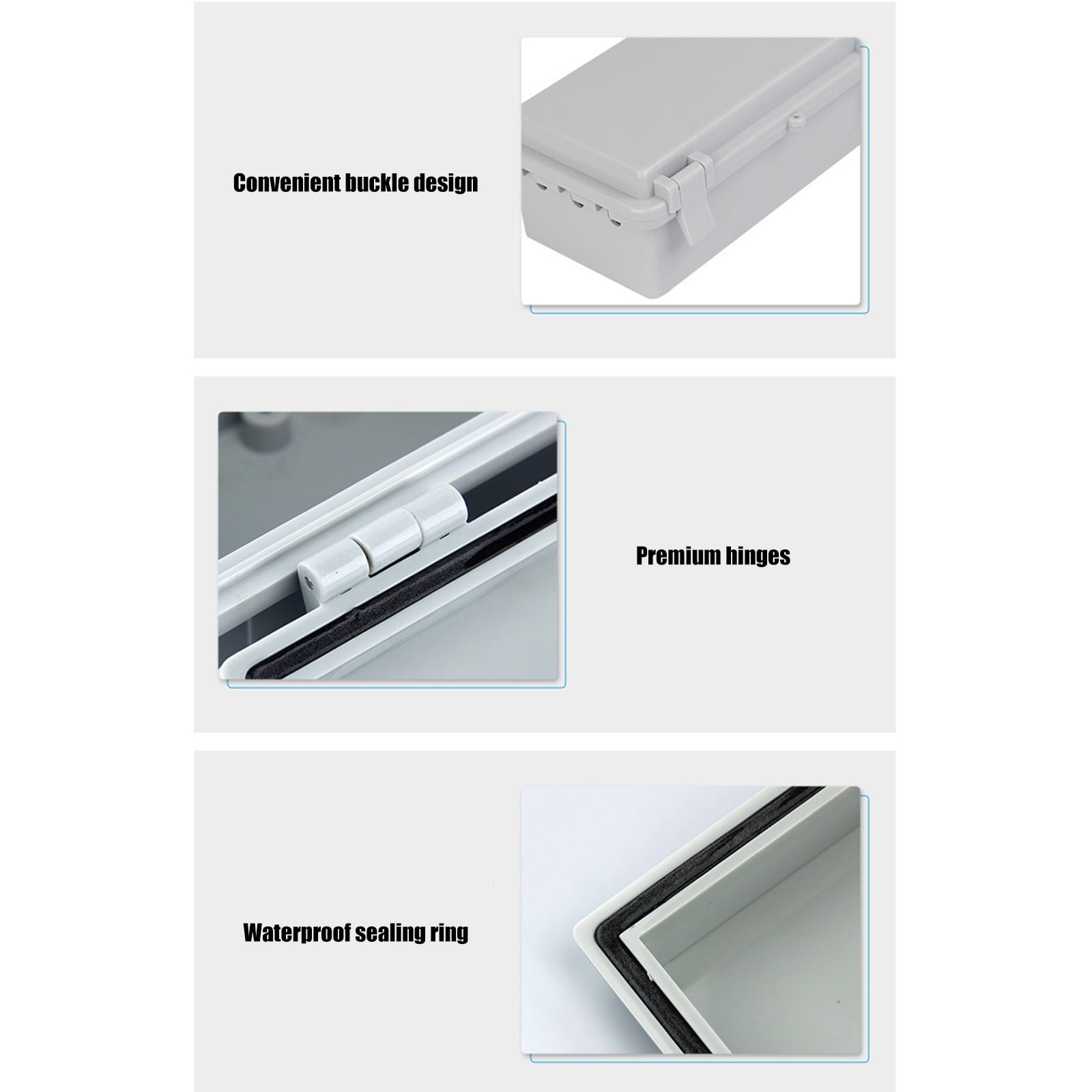 Lockable Waterproof Connection Cable Power Case Junction Box Indoor Wire Shell Outdoor Electrical Connection Box