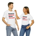 thumbnail image 6 of DJH Apparel | Regroup Recover Reset Relaunch Motivational Unisex T-shirt, 6 of 6