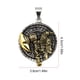 thumbnail image 4 of Jumpingount Colgante Golden Charm Colgantes Cool Fashion Exquisita cadena Accesorios de larga duración para Mujeres Hombres Ocio Casual Accesorios de disfraces Jumpingount AP016600-00, 4 of 6