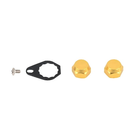 

Screw Nut Locking for Fishing Reel Handle DIY Accessory Golden M8 for AD