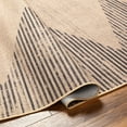 thumbnail image 5 of Hauteloom Ijlal Natural Jute Looking Recycled Material Living Room, Bedroom Area Rug - Machine Washable - Brown, Black - 9' x 12', 5 of 6