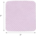 thumbnail image 5 of ForPro Premium Lint-Free Nail Wipes, 400-Count Non-Woven 2" x 2" Wipes for Removing Nail Polish, Pink, 5 of 7