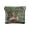 Baby Tiger Sits on Leaf, variant on Leather Coin Purse Pouch No Zipper Small Carbon Black Block Makeup Bag for Women Men Cosmetics Jewelry 4.3x3.7 inch