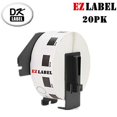 thumbnail image 1 of 20 Rolls EZlabel Brother Compatible DK1218 Round Die-Cut Labels 0.47" (12mm) diameter 1000 Labels Per Roll, 1 of 1