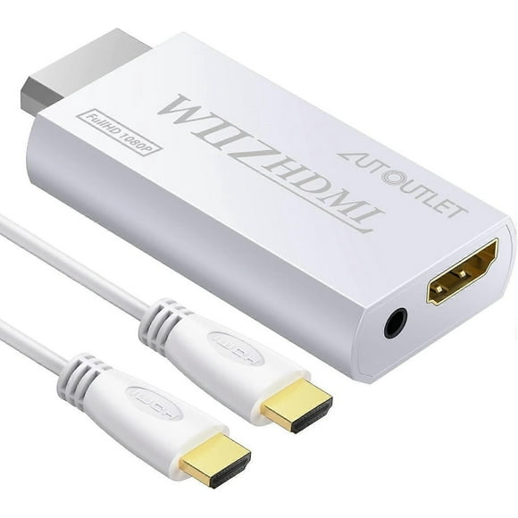 High quality brand new Wii Hdmi Adapter Wii to Hdmi Converter Output Video Audio Adapter,