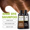 thumbnail image 6 of Hair Dye Shampoo for Gray Hair, Herbal Shampoo, Gray Covering Shampoo for Women & Men （Brown）, 6 of 9