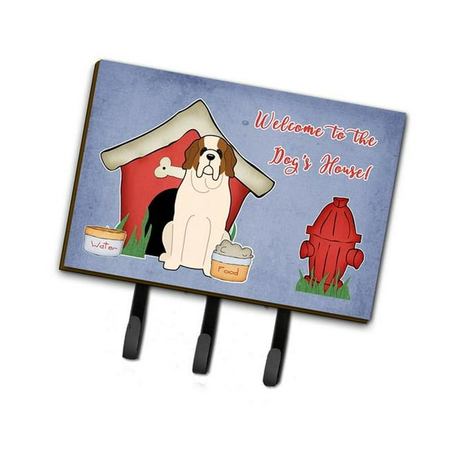 Dog House Collection Saint Bernard Leash or Key Holder