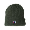thumbnail image 1 of Champion Ribbed Knit Cuffed Beanie, One Size, Heather Forest, 1 of 2