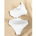 thumbnail image 2 of Jovati Women's Bikini Swimsuits One Shoulder Bathing Suits Filled Swimwear Has A Chest Pad No Steel Support Siamese Beachwear Sexy One Piece Swimsuits, 2 of 5