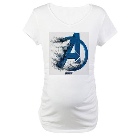 

CafePress - Blue/Black Avengers Endgame Logo Maternity T Shirt - Cotton Maternity T-shirt Cute & Funny Pregnancy Tee