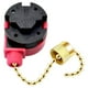 thumbnail image 3 of Interruptor Ventilador Techo 3 Piezas 3 Velocidades 4 Cables ZE-268S6 Interruptor Cadena TraccióN Ventilador Interruptor Control Velocidad Repuesto Cobre, 3 of 7