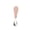 Pink, variant on Toddler Stainless Steel Feeding Spoon (Pink), Soft Silicone Handle Baby Utensil for Self-Feeding & First Stage Solids