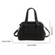 thumbnail image 2 of Bag Women PU Fashion Shouldy Sheuchy Tote Handbag informal Crossbody Black, 2 of 9
