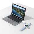 thumbnail image 2 of [Blanco] Nuevo mini llavero cargador reloj portátil Apple Watch banco magnético adecuado para soportar Apple Watch Series1-9/SE1-2/Ultra/Airpods, 2 of 9