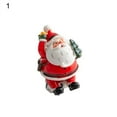 thumbnail image 2 of PENGXIANG Santa Claus Figure Bright Color Home Decor Exquisite Christmas Snowman Decoration Toy for Festival, 2 of 9