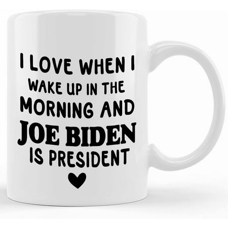 

Joe Biden Mug Ceramic Novelty Coffee Mug Tea Cup Gift Present For Birthday Christmas Thanksgiving Festival 11oz Sarcasm With Sayings Mug
