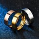 thumbnail image 5 of Anillo de titanio de 6 mm, joyería de acero inoxidable esmerilado mate, anillo de boda para hombre y mujer, ajuste cómodo, talla 6-9, 5 of 5