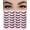 F1 | 8-14mm, variant on Lashes  Look Short  Eye  Lashes Fluffy Wispy False Eyelashes 14 Pairs Faux  Strip Eye Lashes Pack for Daily Makeup (F7 | 6-15mm)