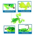 thumbnail image 6 of Qiweii PVC Frog Lure for Bass Fishing, Fishing Lures Fishing Hooks Soft Baits Plastic Walleye Fishing Lures Paddle Tail Swimbaits for Bass Fishing, Fishing Bait, 6 of 9