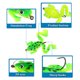 thumbnail image 5 of Jacenvly - Oferta para el Día de la Madre: Cebo artificial de pesca con anzuelo, señuelos blandos, aparejos de pesca, regalos para el Día de la Madre para mujeres, hombres, mamás, niñas, niños y, 5 of 5