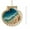 1#, variant on YiJuHui 2pcs Seashell Decorations 2D Shells Pendant Hanging Ornament, Coastal Beach Theme Flat Acrylic Wall Decor for Home Living Room Bedroom Bathroom 10cm