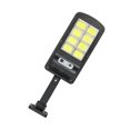 thumbnail image 2 of Inteprter 160 COB Solar LED Farola Impermeable PIR Sensor de movimiento Lámpara de control remoto inteligente 1200W Jardín exterior Luz de pared de Iluminación y accesorios lámpara de 8 rejillas Inteprter HA005678-03B, 2 of 6