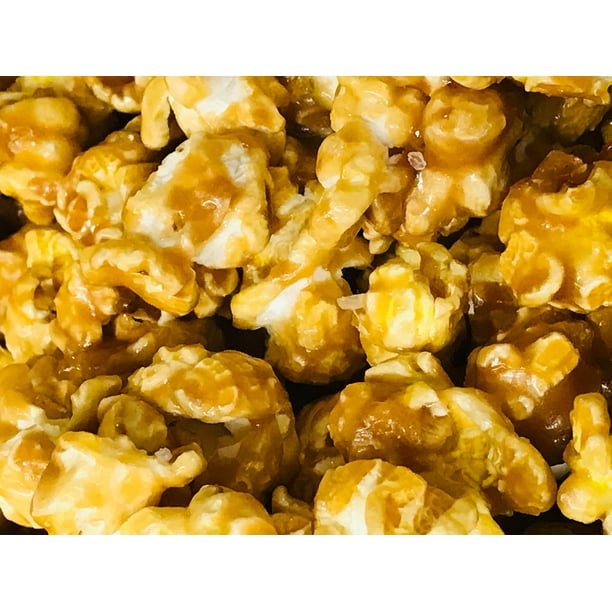 Gourmet Sea Salt Caramel Popcorn 8 oz Bag by Damn Good Popcorn