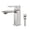 Brushed Nickel W/ Pop Up Drain, variant on Kibi Mirage Single Handle Bathroom Vanity Sink Faucet