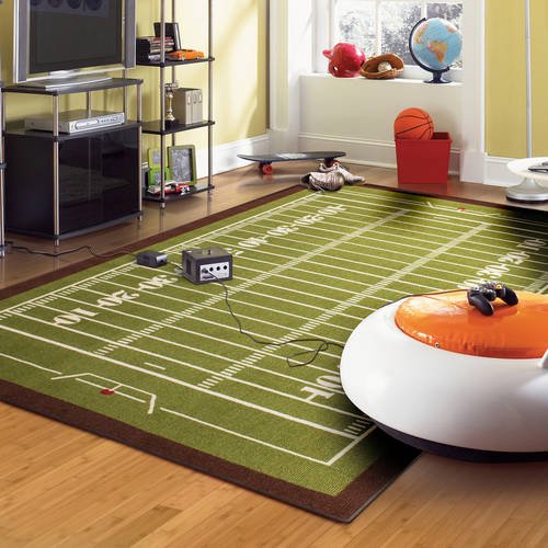 Mainstays Football Field Area Rug