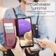thumbnail image 5 of CaseMe Funda de Cuero para Samsung Galaxy A32 5G con Bloqueo RFID, para Samsung Galaxy A32 5G Funda para Mujer Hombre Tarjetero Cierre Magnético Funda Tipo Folio para Samsung Galaxy A32 5G, 5 of 11
