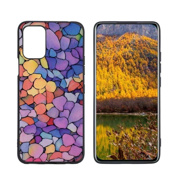 Compatible with LG K53 Phone Case, Colorful 87 Case Men Women, Flexible Silicone Shockproof Case for LG K53