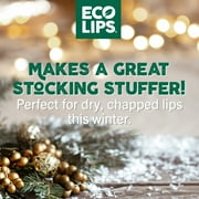Eco Lips Candy Candy Organic Holiday Lip Balm & Conditioner, Vanilla Mint