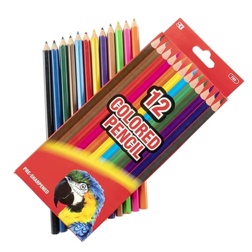 Colored Pencils - 12 per pack - Walmart.com - Walmart.com