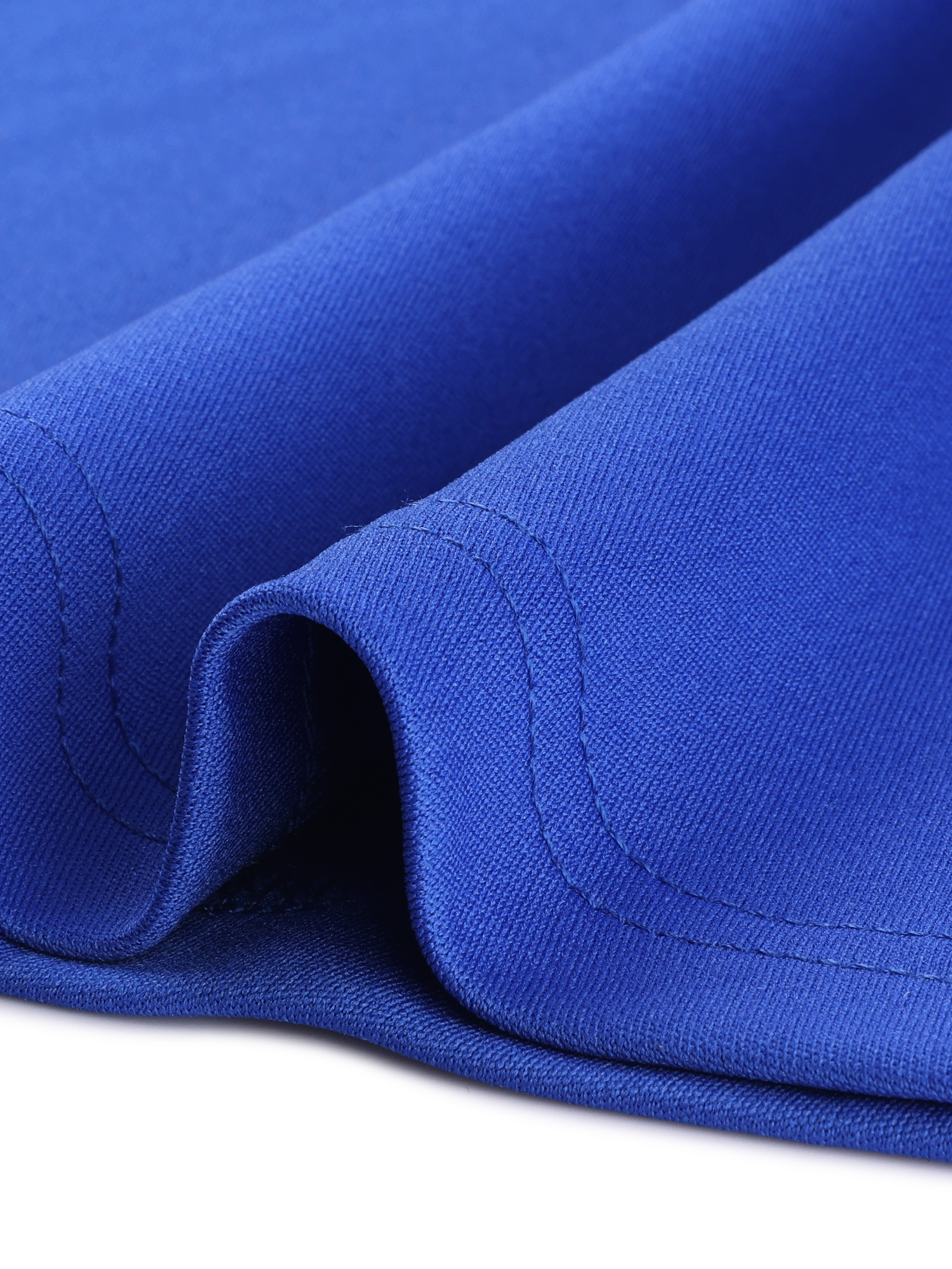 DARING DIVA Long Sleeve Round Neck Cocktail Dress M Royal Blue