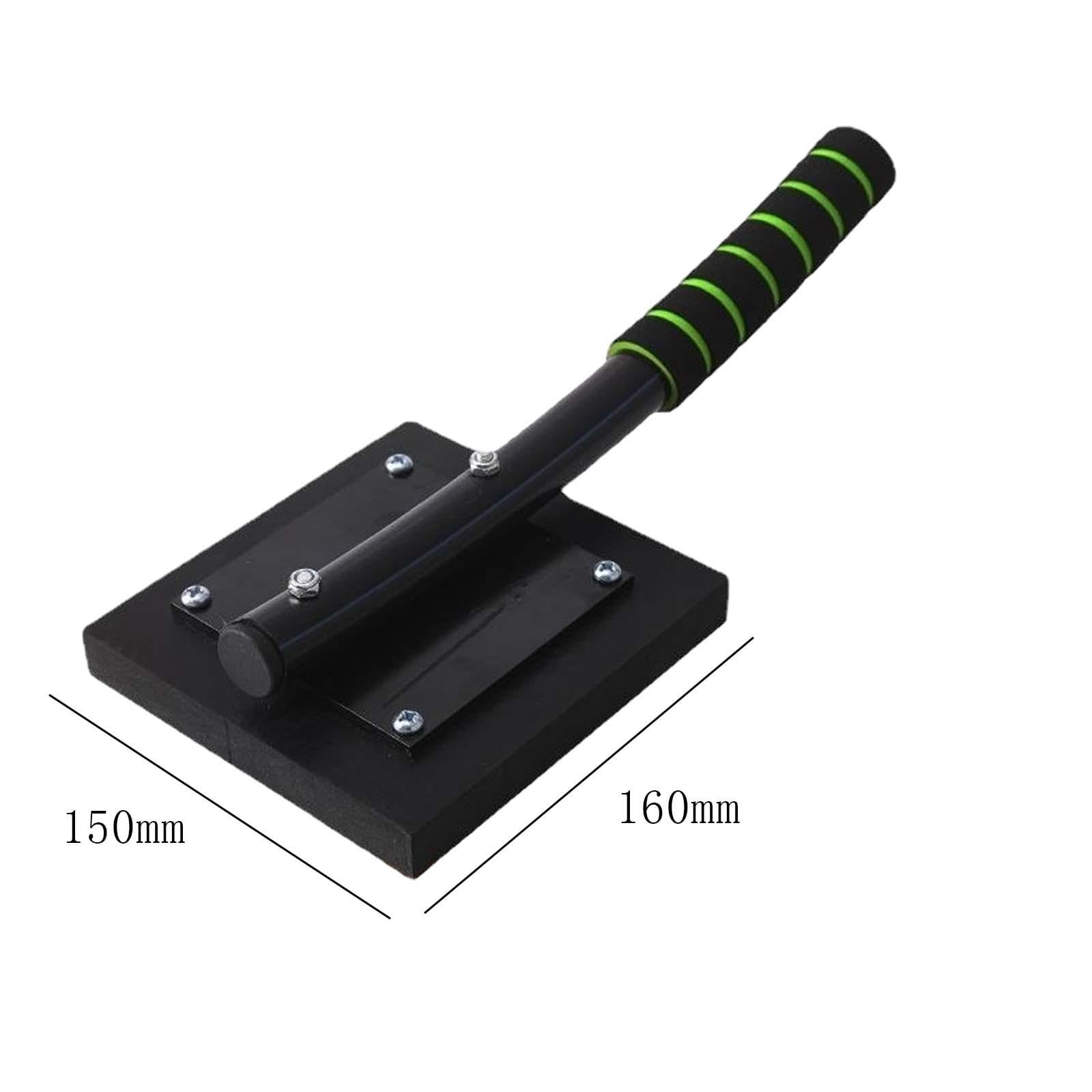 TISHITA Rubber Clapper Flooring Tool Tile Clapper for Wood Flat Ceramic Tiles Comfortable Grip Durable Tile Paving Tool Rubber Hammer S